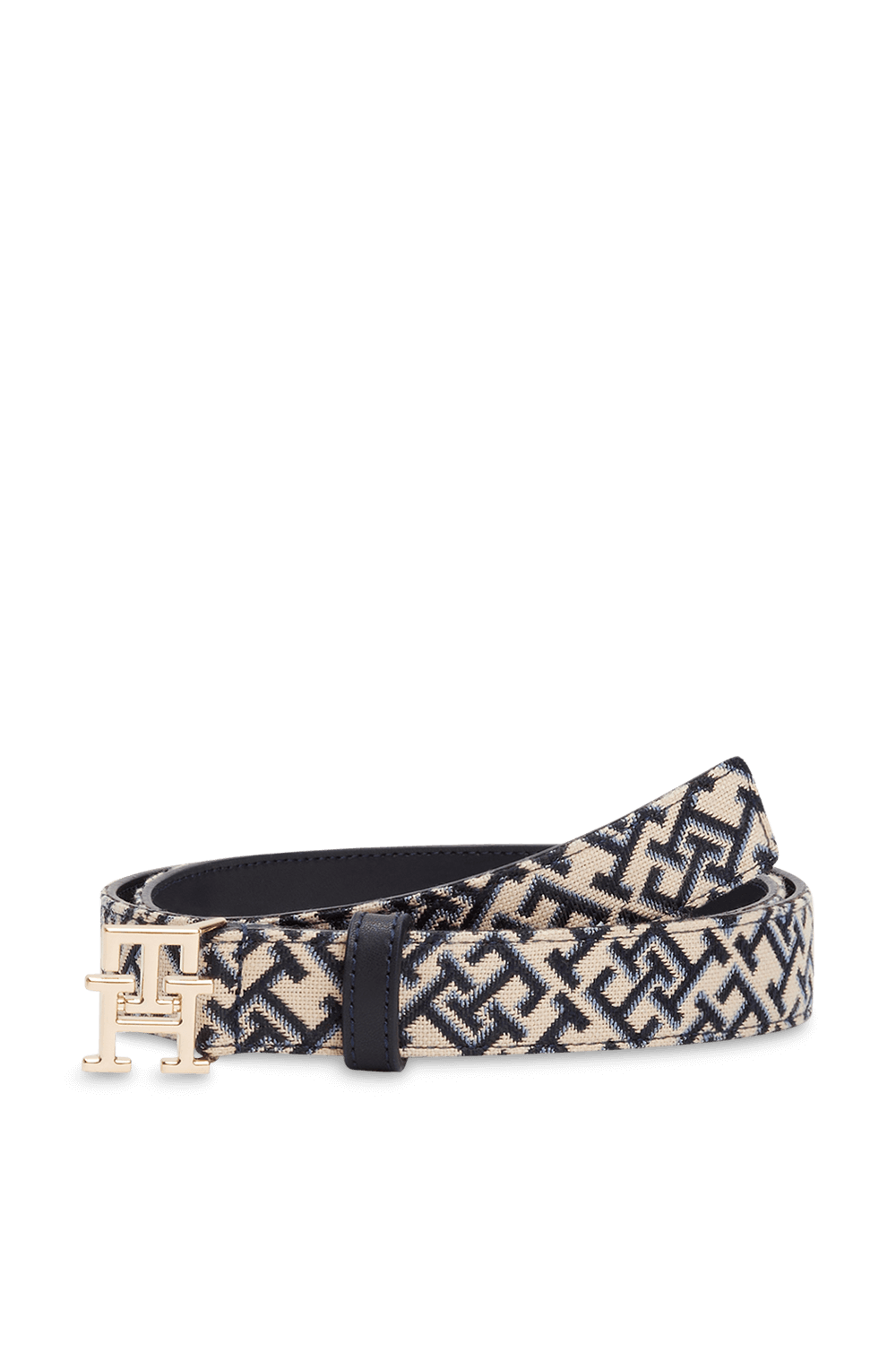 תמונה אחורית של חגורת ג'קרד