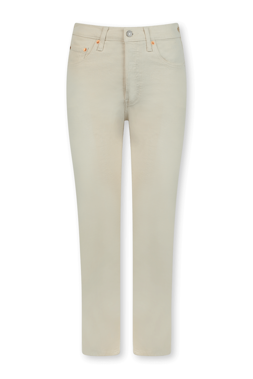 מכנסי ג'ינס 501 בגוון שמנת LEVI`S