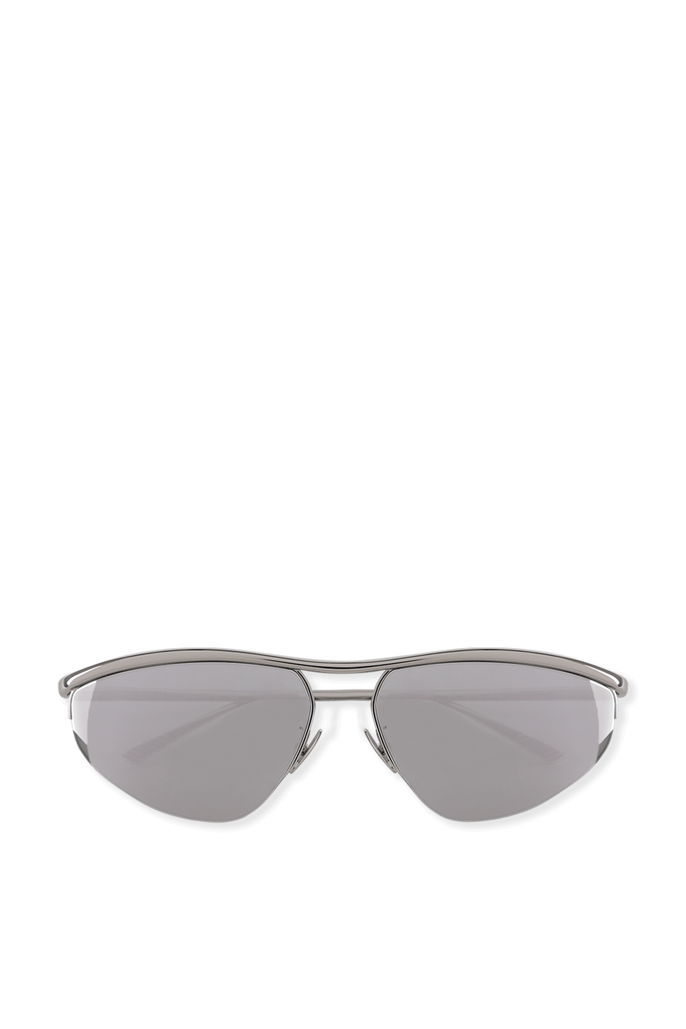 Sunglasses With a Silver Frame image number null BOTTEGA VENETA
