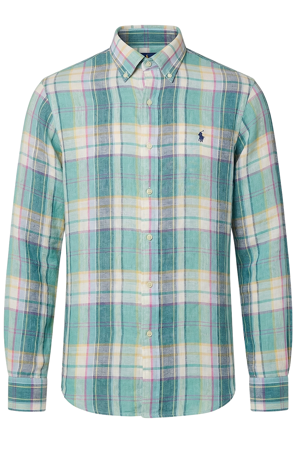 תמונה קידמית של חולצה מכופתרת