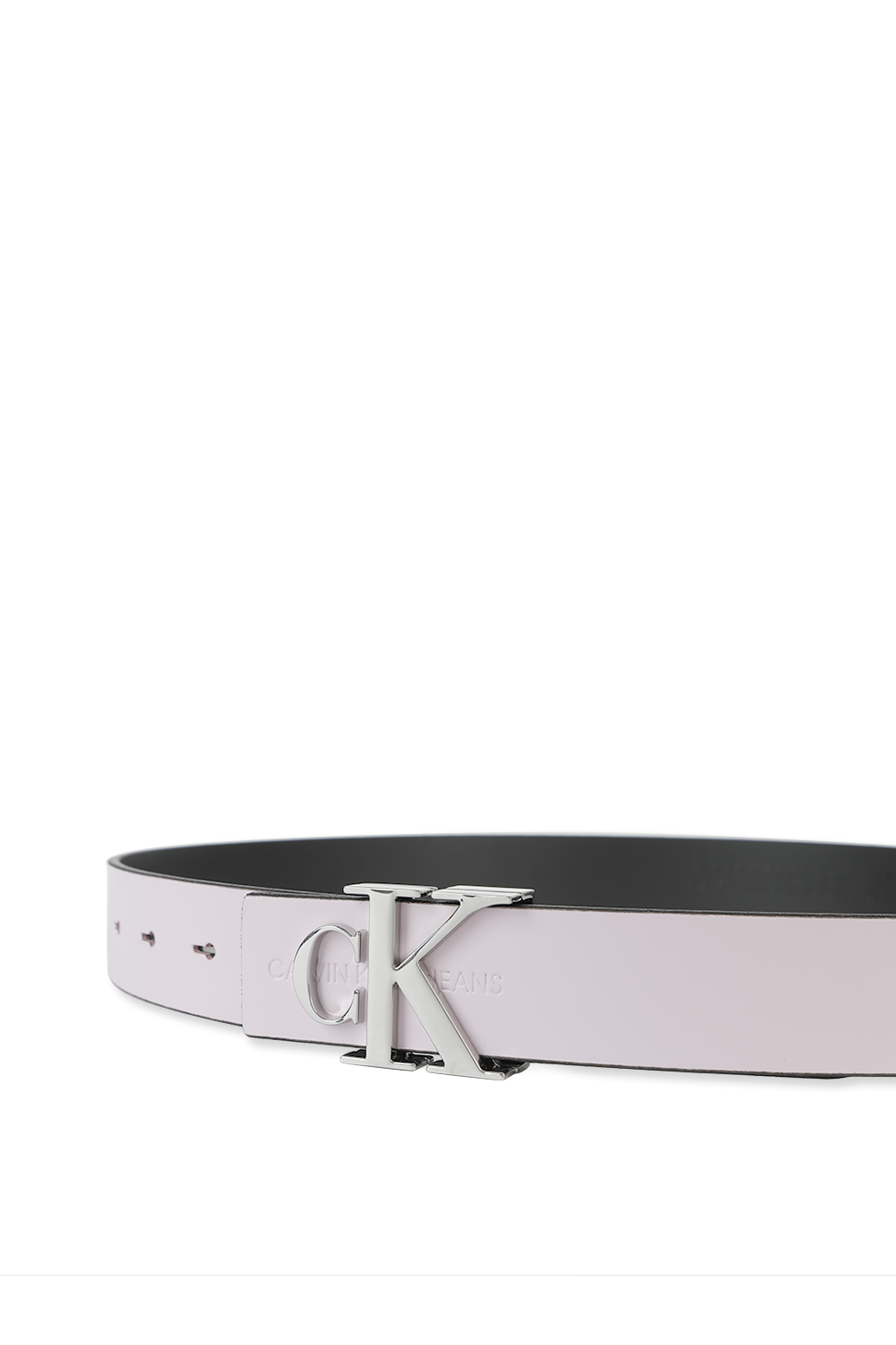 תמונת תקריב של Belt Leather in Pink