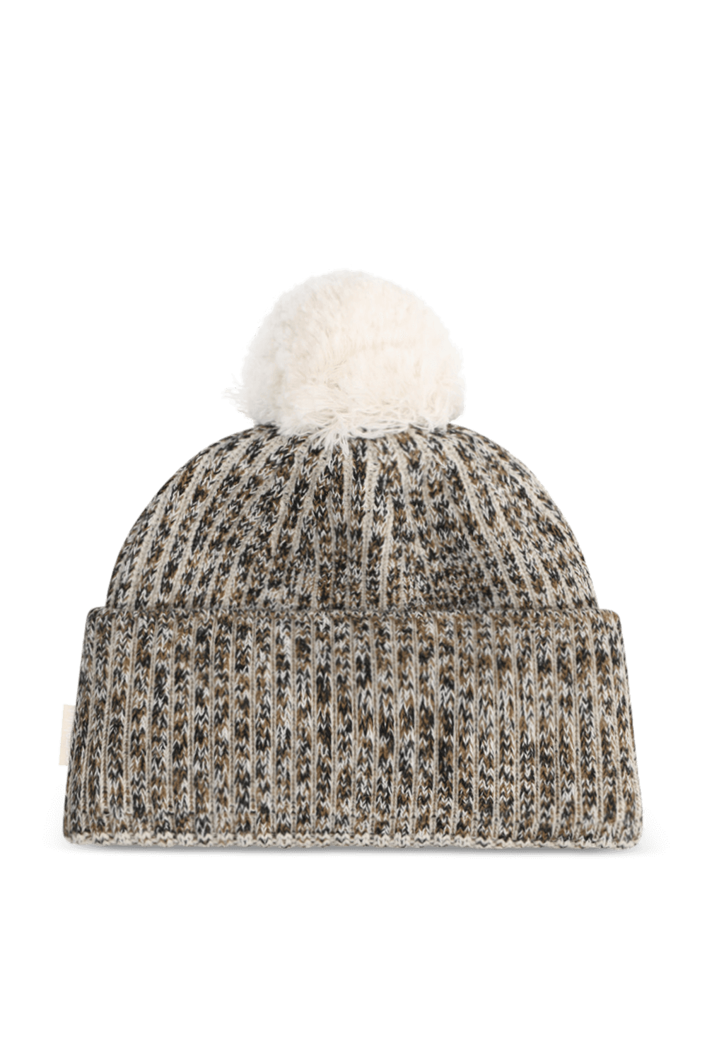 תמונה קידמית של Textured Fleece-Lined Knit Beanie