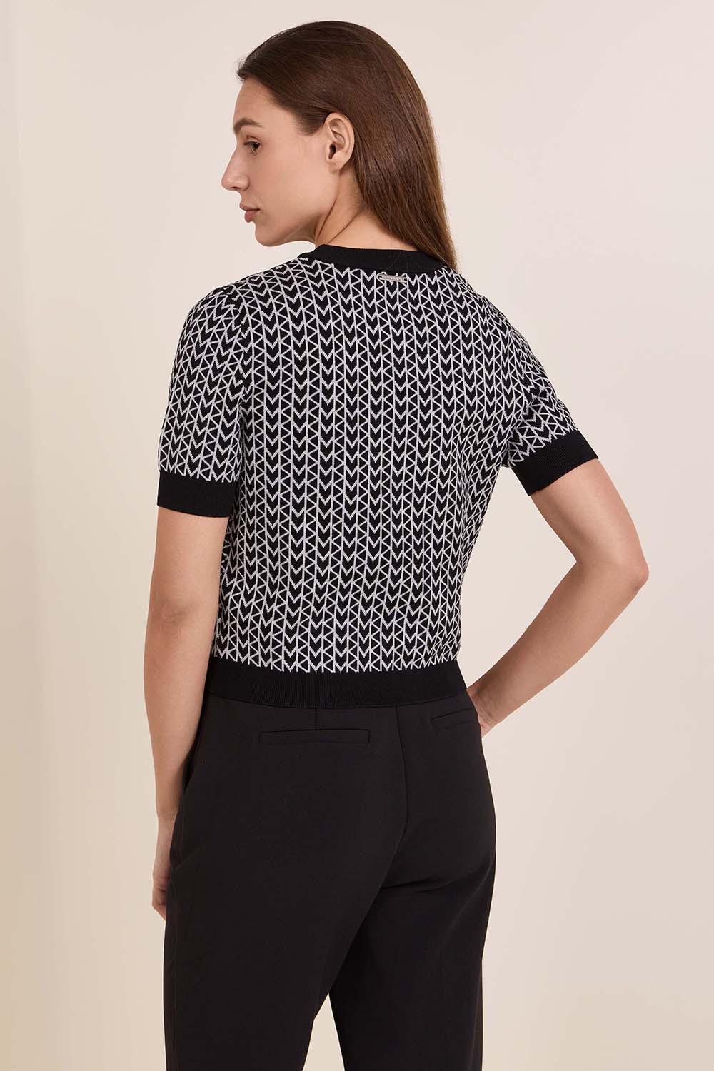 תמונת דוגמן אחורית של סוודר