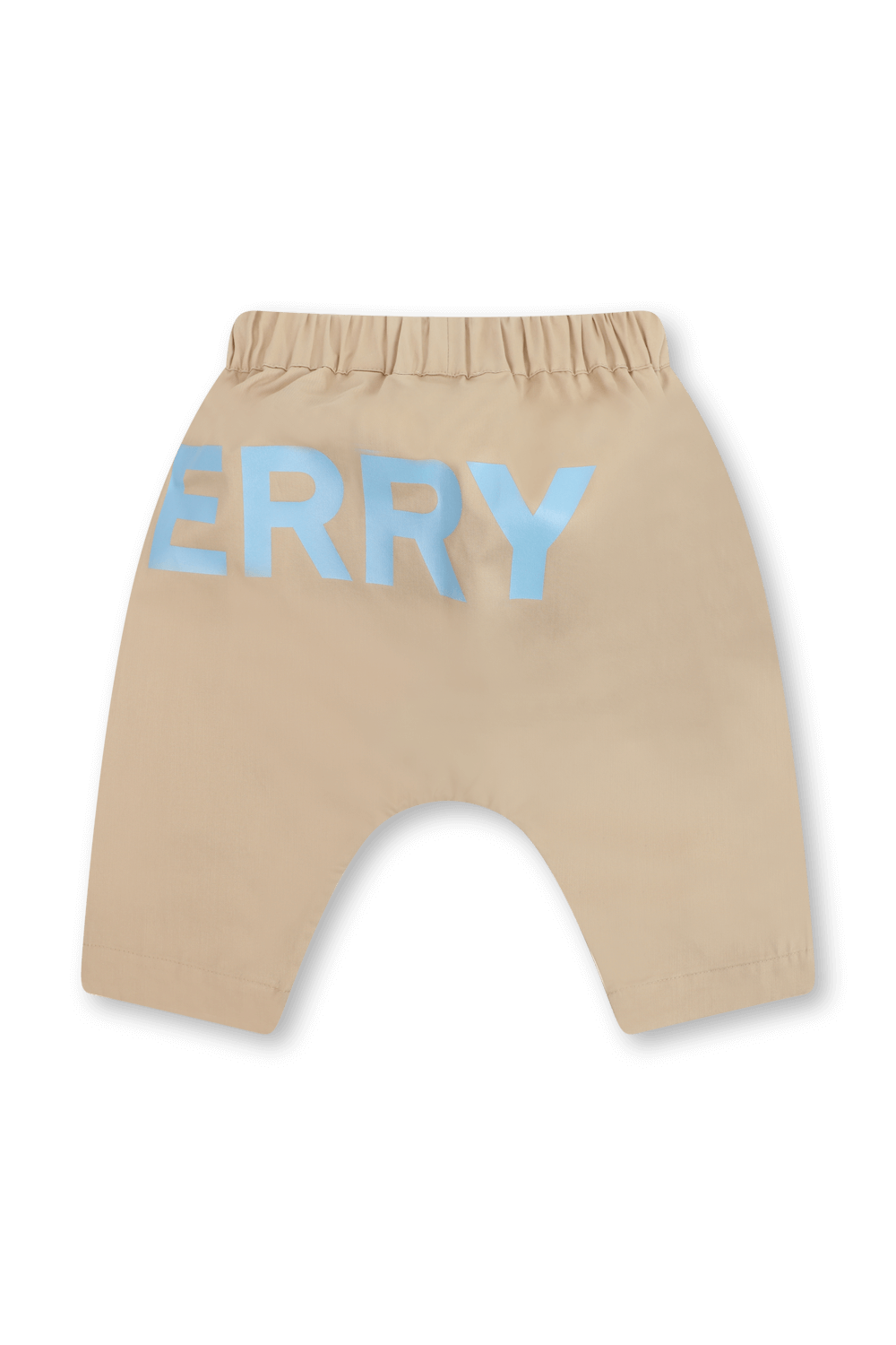 גילאי 1-18 מכנסי טרנינג בצבע קאמל עם לוגו BURBERRY