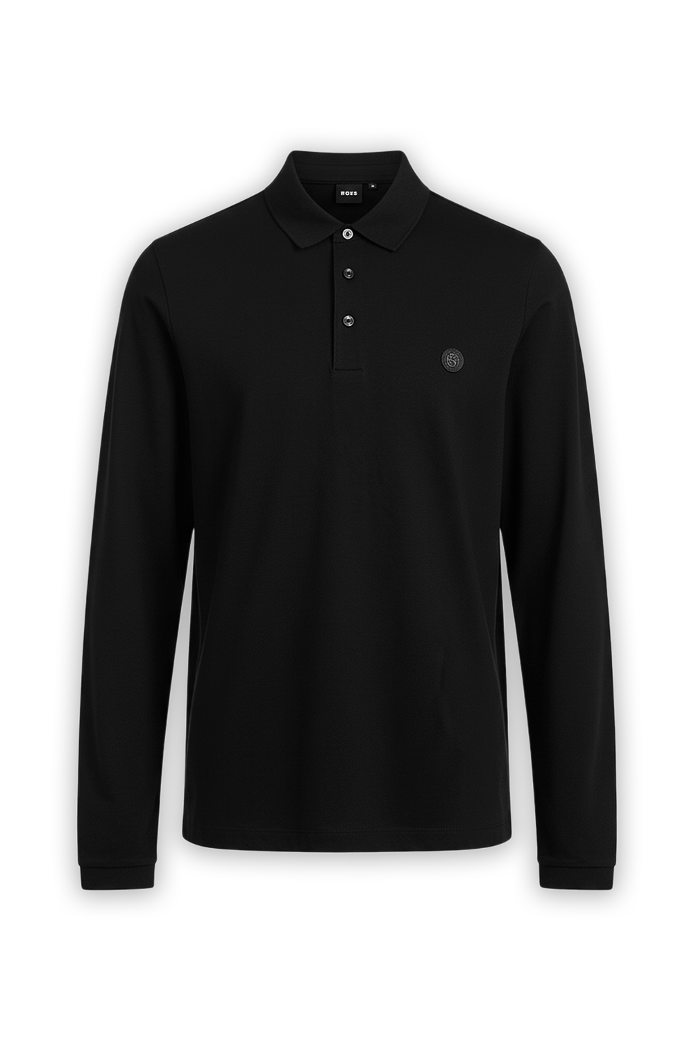 תמונה קידמית של חולצת פולו ארוכה