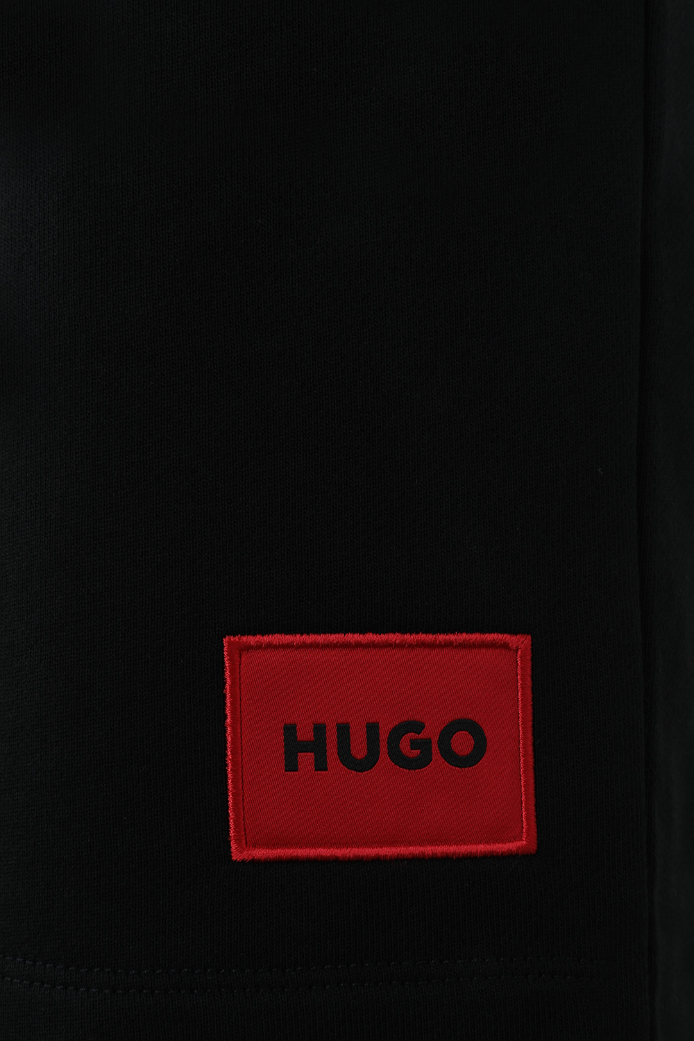 מכנסי ג'וג קצרים מכותנה HUGO