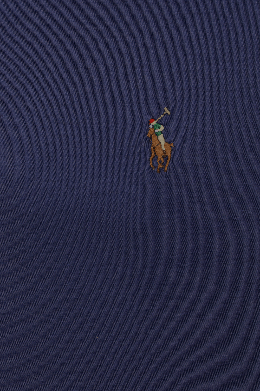 חולצת טי מכותנה עם לוגו רקום POLO RALPH LAUREN
