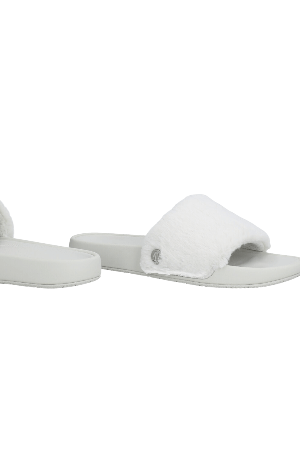 תמונת תקריב של Women's Restfeel Faux Fur Slide