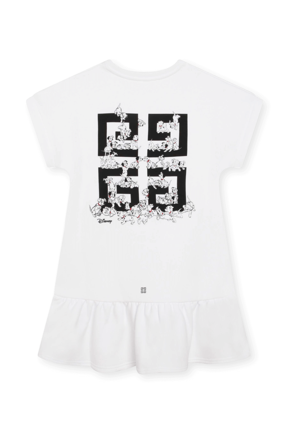 תמונה אחורית של ג'יבנשי X דיסני שמלה קצרה עם הדפס - גילאי 4-5 