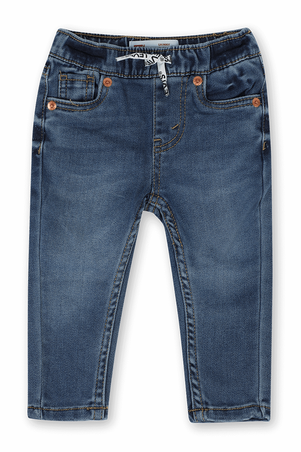 גילאי 3-9 חודשים מכנסי ג'ינס קלאסיים בגוון אינדיגו LEVI`S KIDS