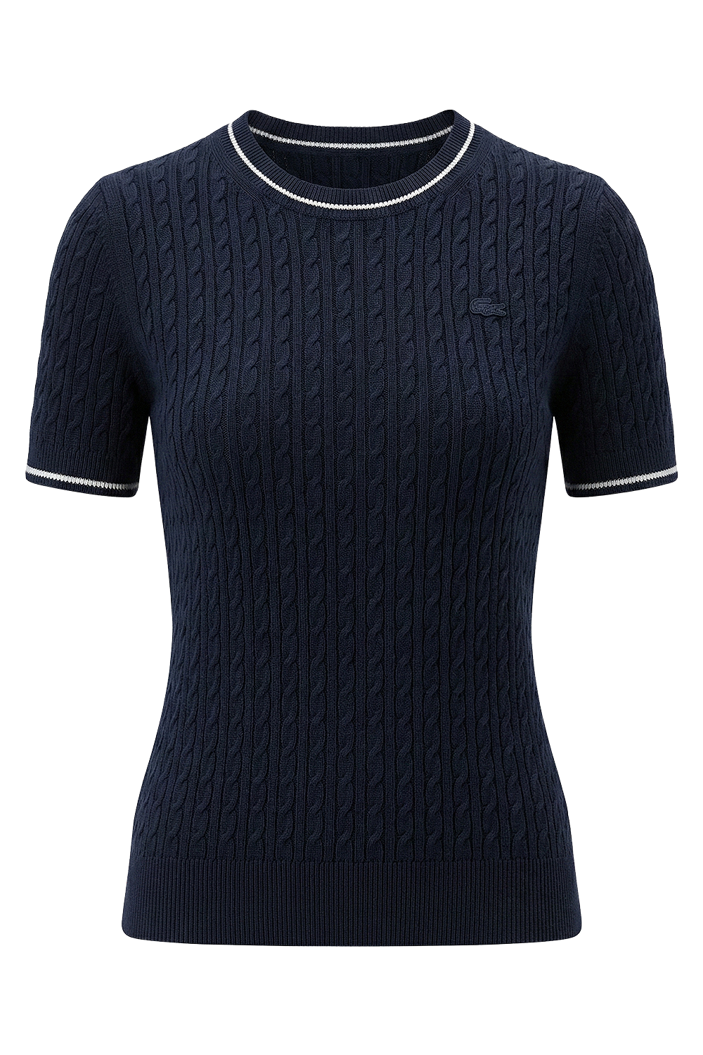 תמונה קידמית של חולצת טי סריג