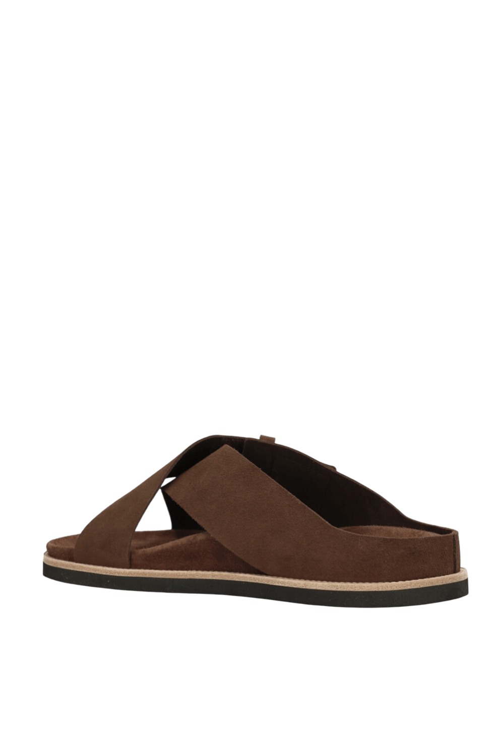 תמונה אחורית של סנדלי סליפ-און