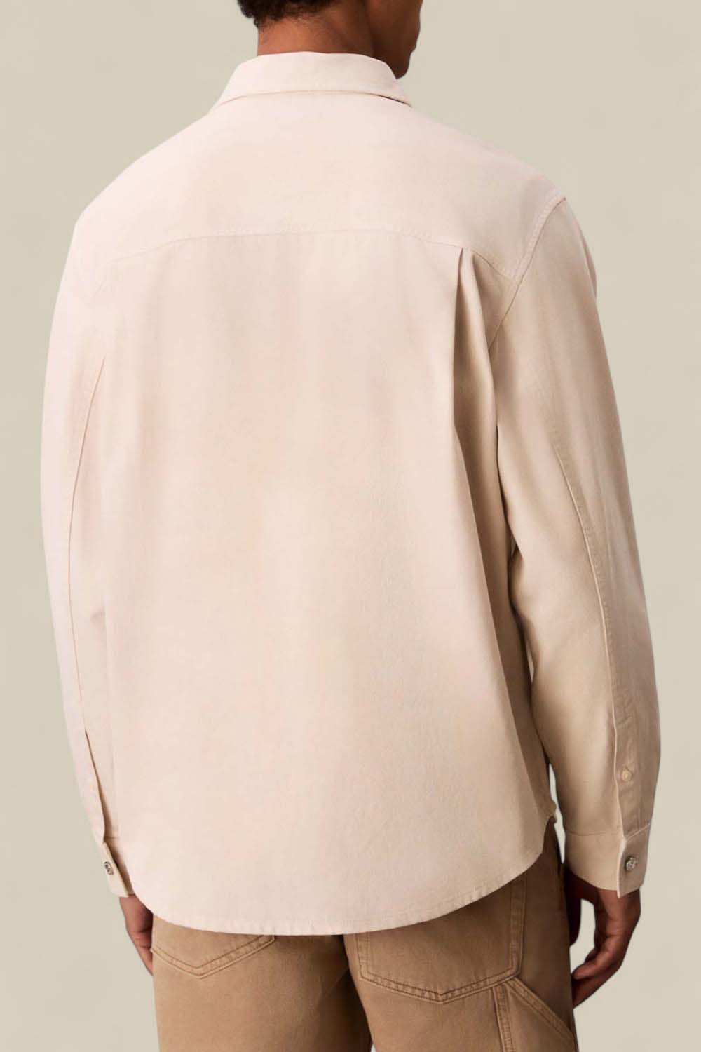 תמונת דוגמן אחורית של חולצת ז'קט