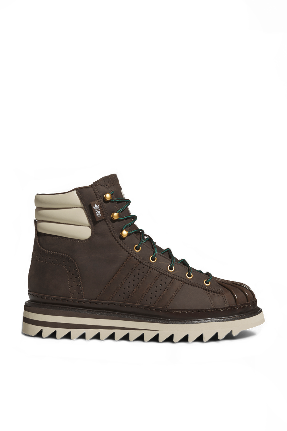 תמונה קידמית של נעלי עור אדידס X קלוט