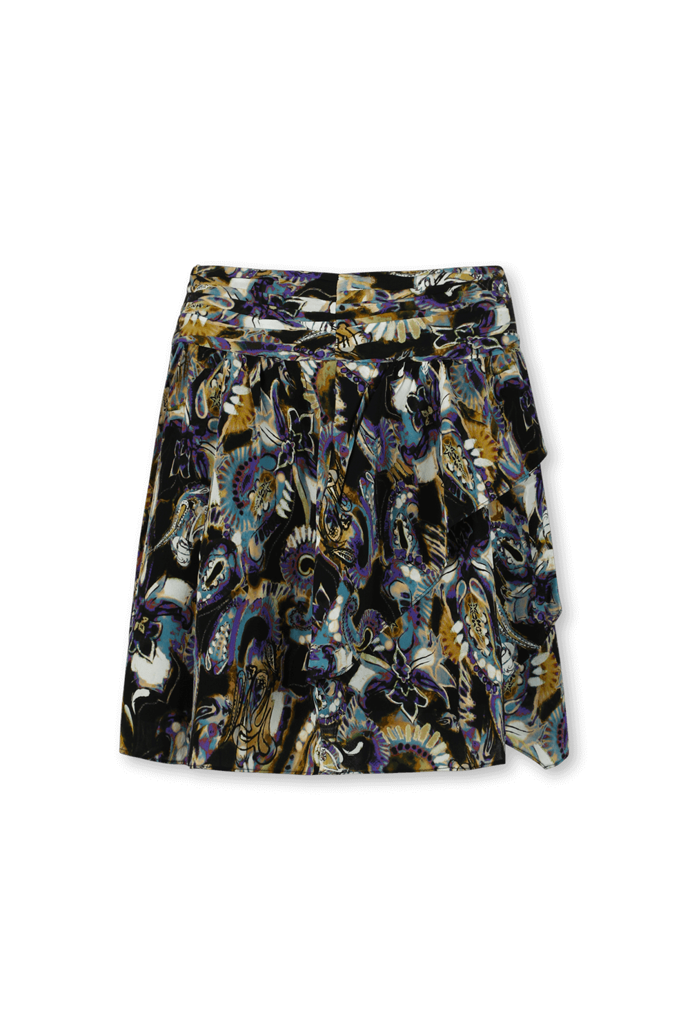 חצאית מיני קרטיס עם הדפס ססגוני IRO
