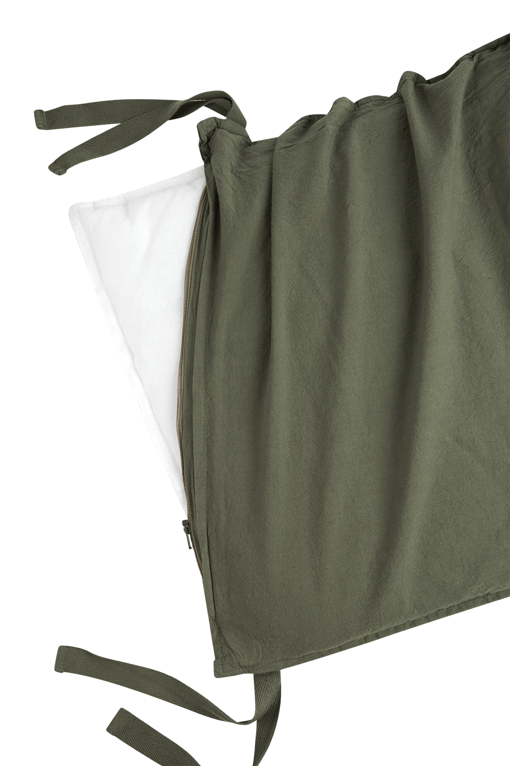 תמונה אחורית של מגן ראש למיטת תינוק וואבי סאבי