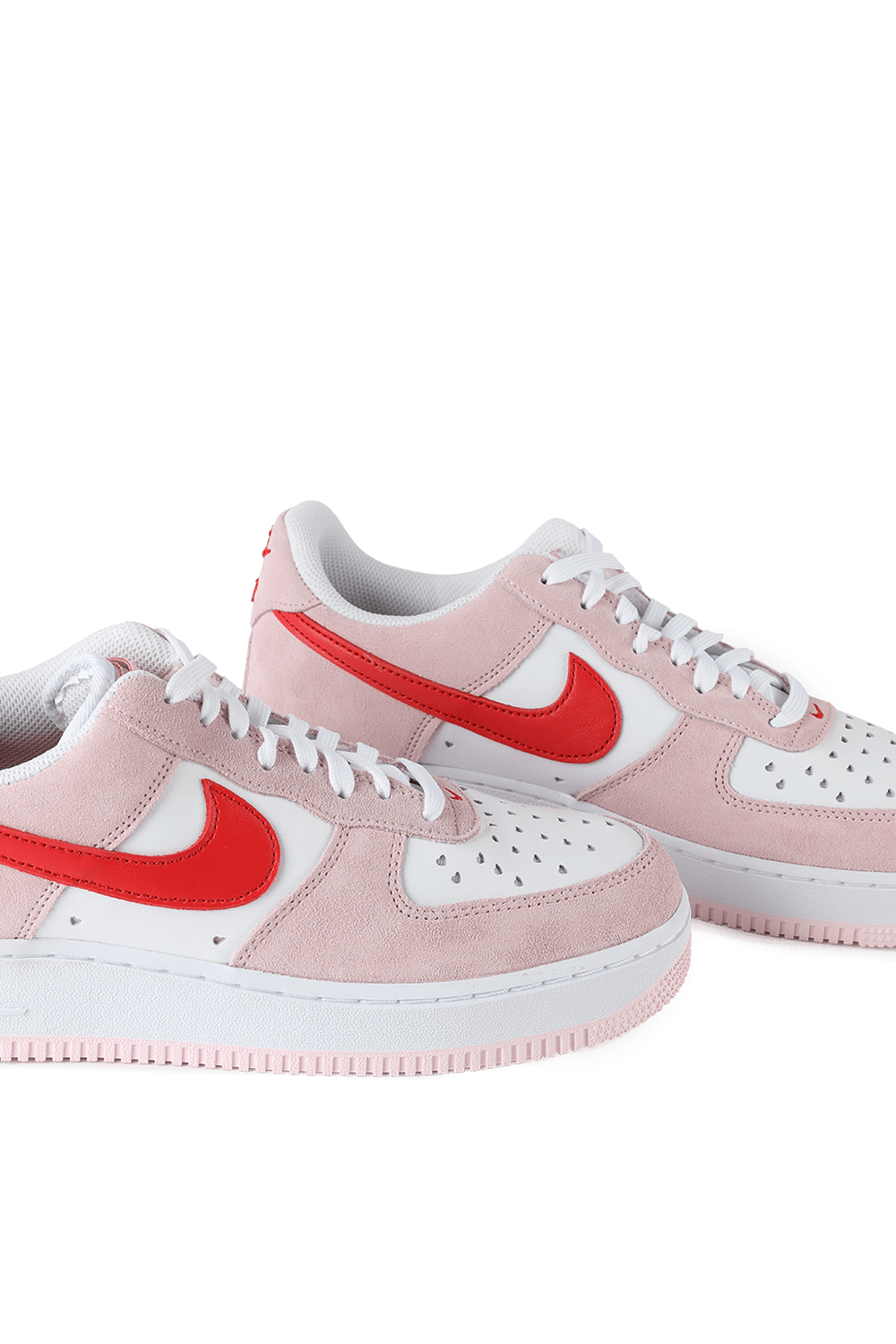 תמונת תקריב של Nike Air Force 1 in Pink