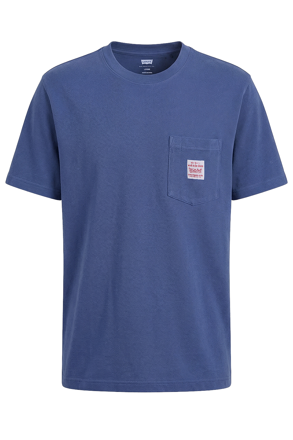 תמונה קידמית של חולצת טי בגזרה משוחררת