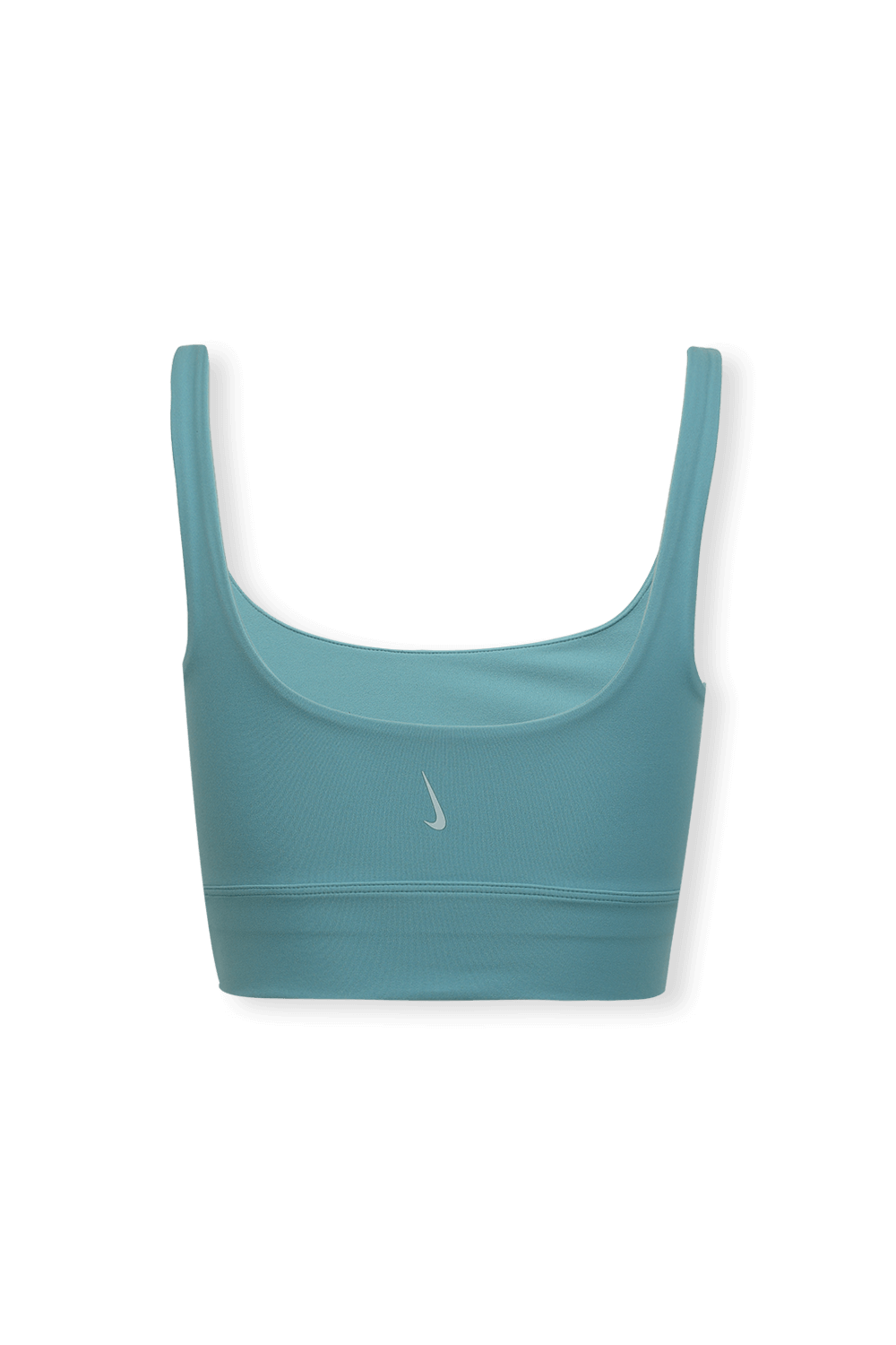 תמונה אחורית של Yoga Luxe Infinalon Crop Top in Blue