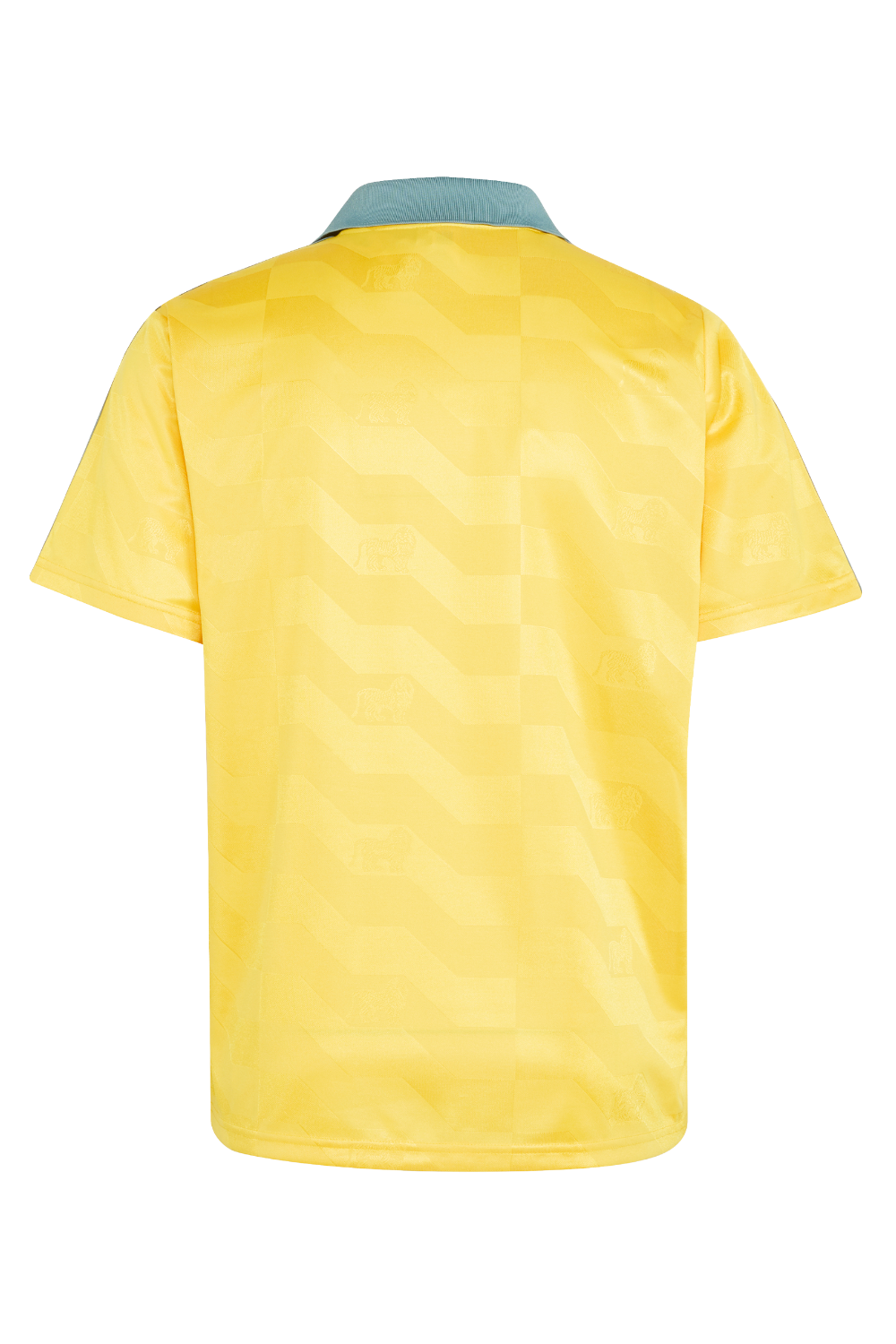 תמונה אחורית של חולצת פולו כדורגל בוב מארלי X אדידס