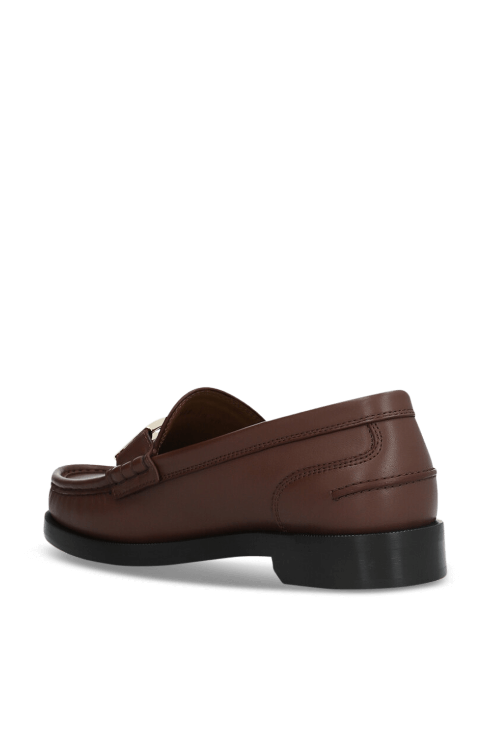 תמונה אחורית של נעלי מוקסינים