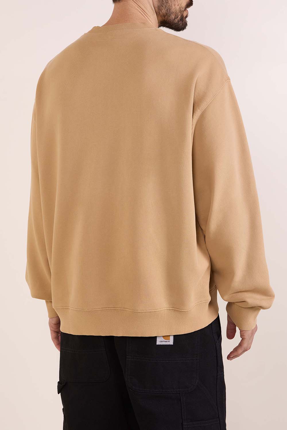 תמונת דוגמן אחורית של סווטשירט