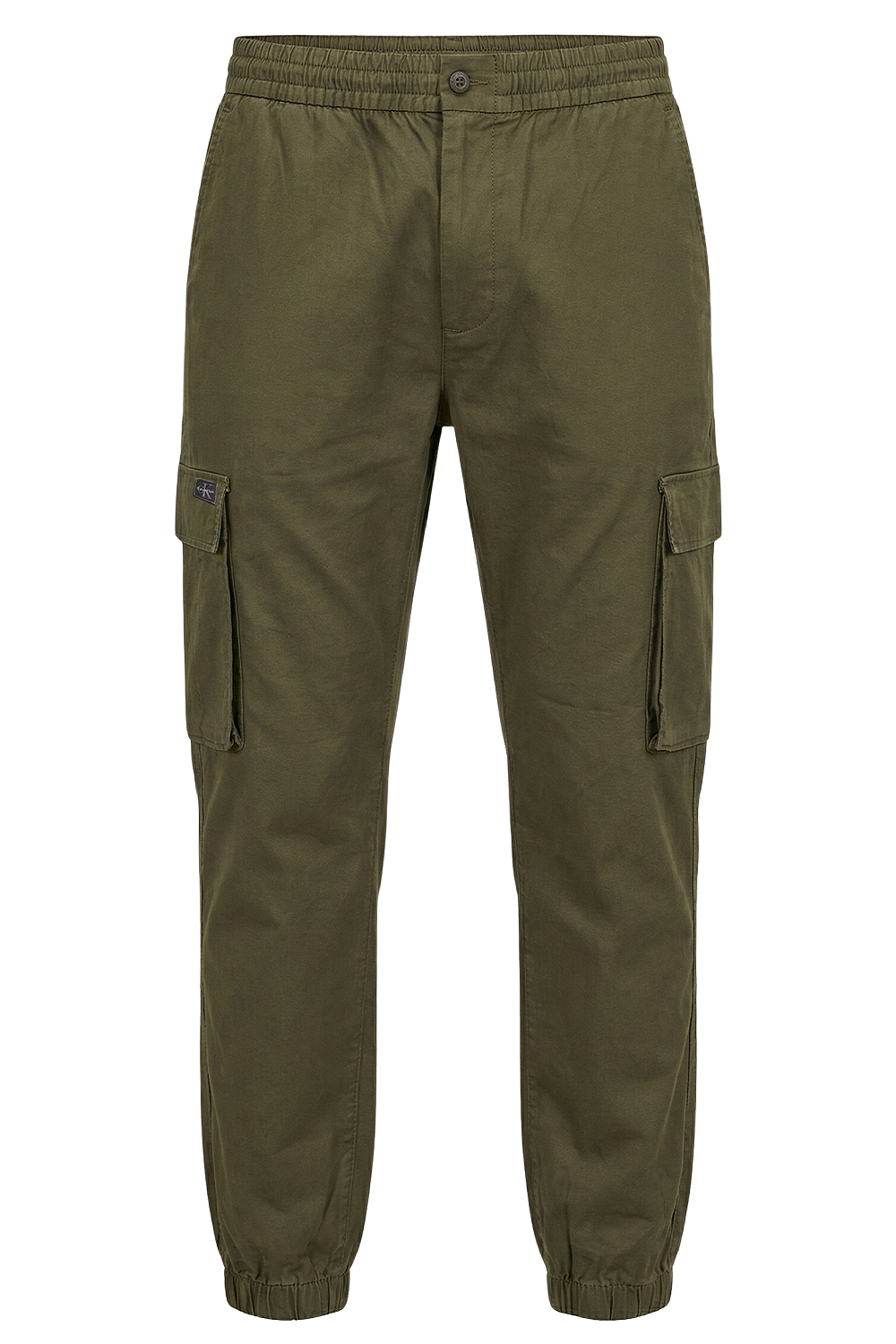 תמונה קידמית של מכנסי קרגו בגזרת סקיני