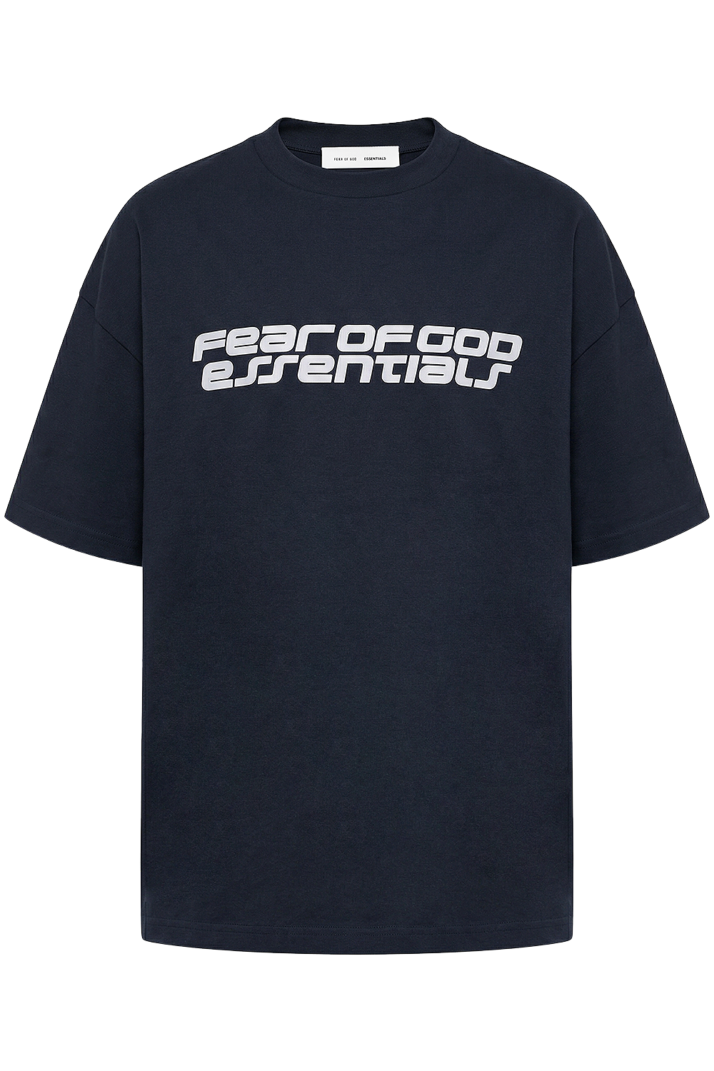 תמונה קידמית של חולצת טי אוברסייז