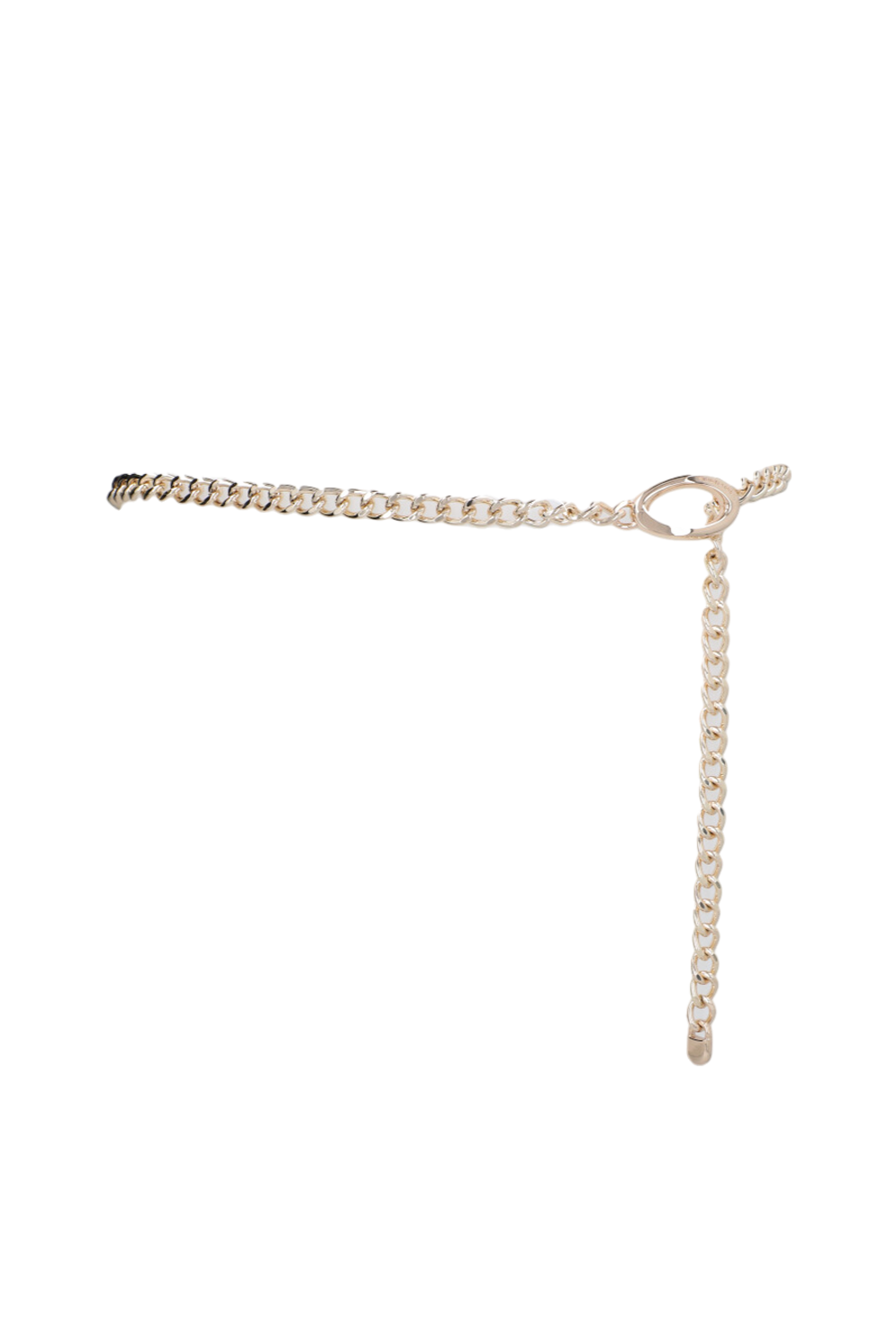 תמונה קידמית של חגורה מתכת