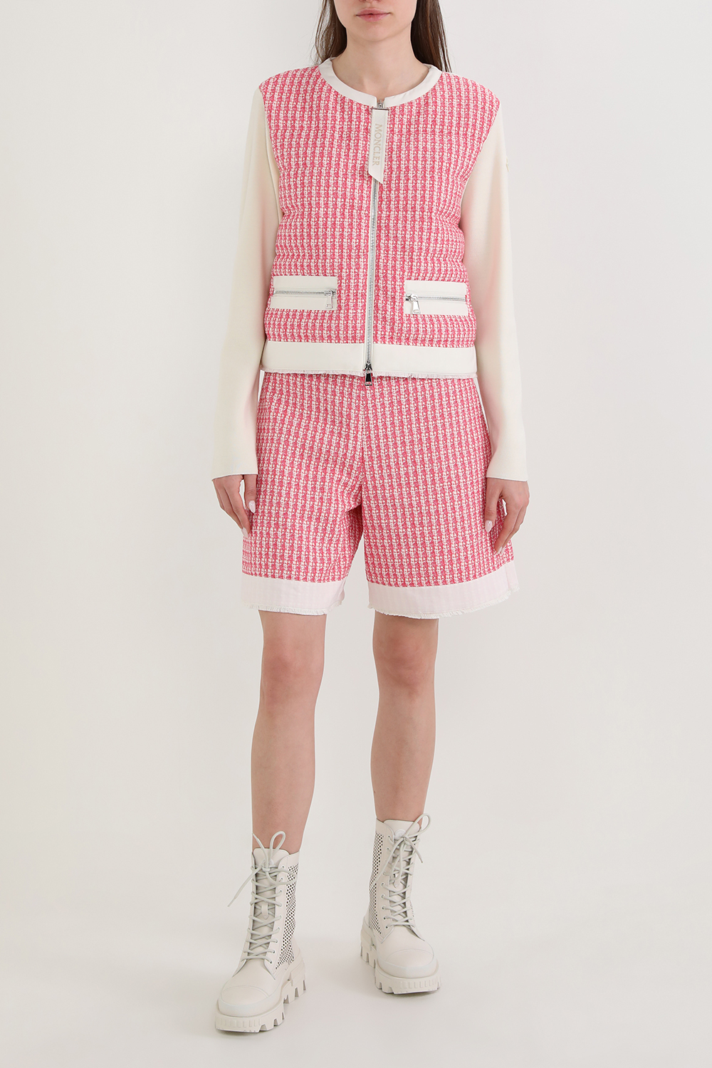 תמונת דוגמן קידמית של מגפי קארין מעור 