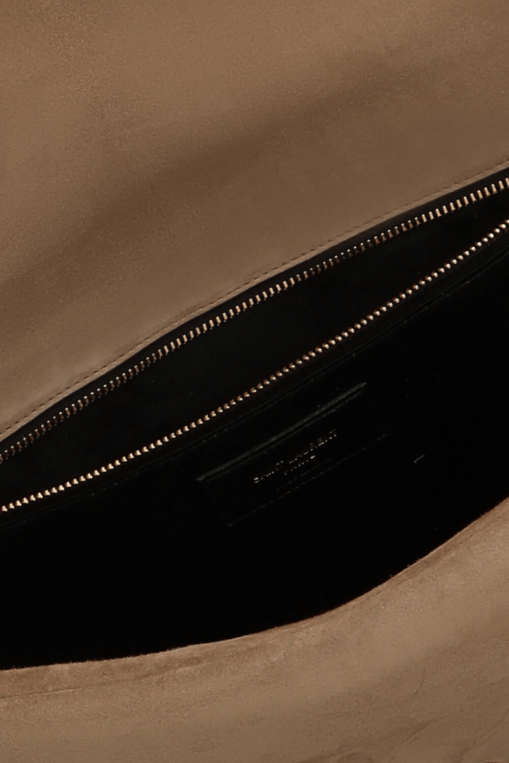 תמונת פנים של תיק כתף זמש