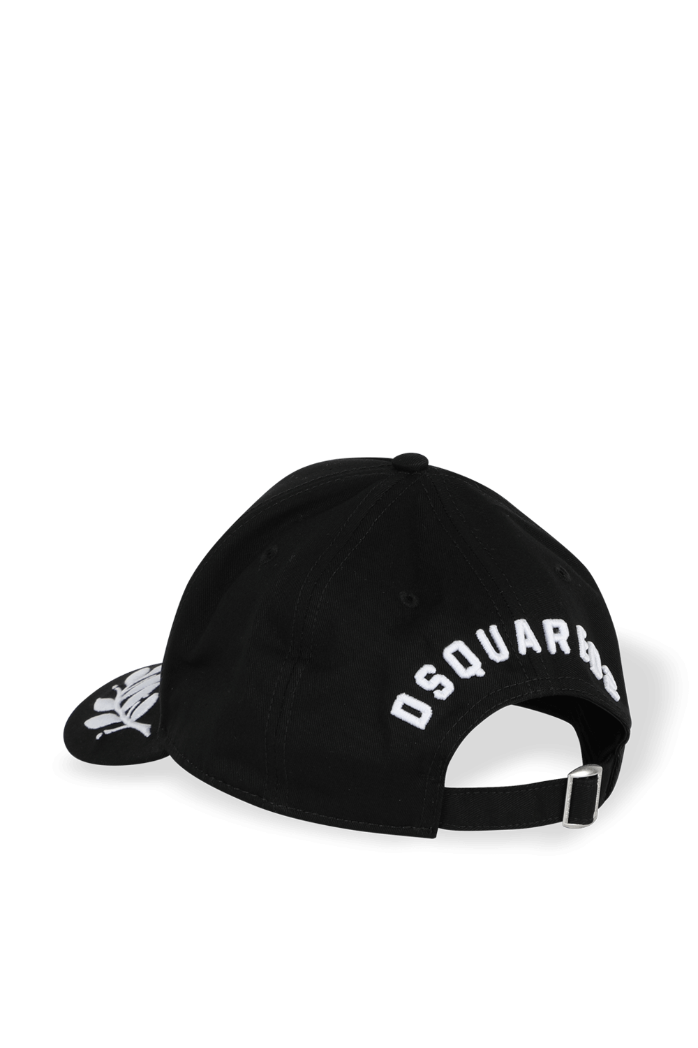 תמונה אחורית של Icon Embroidered Logo Cap In Black