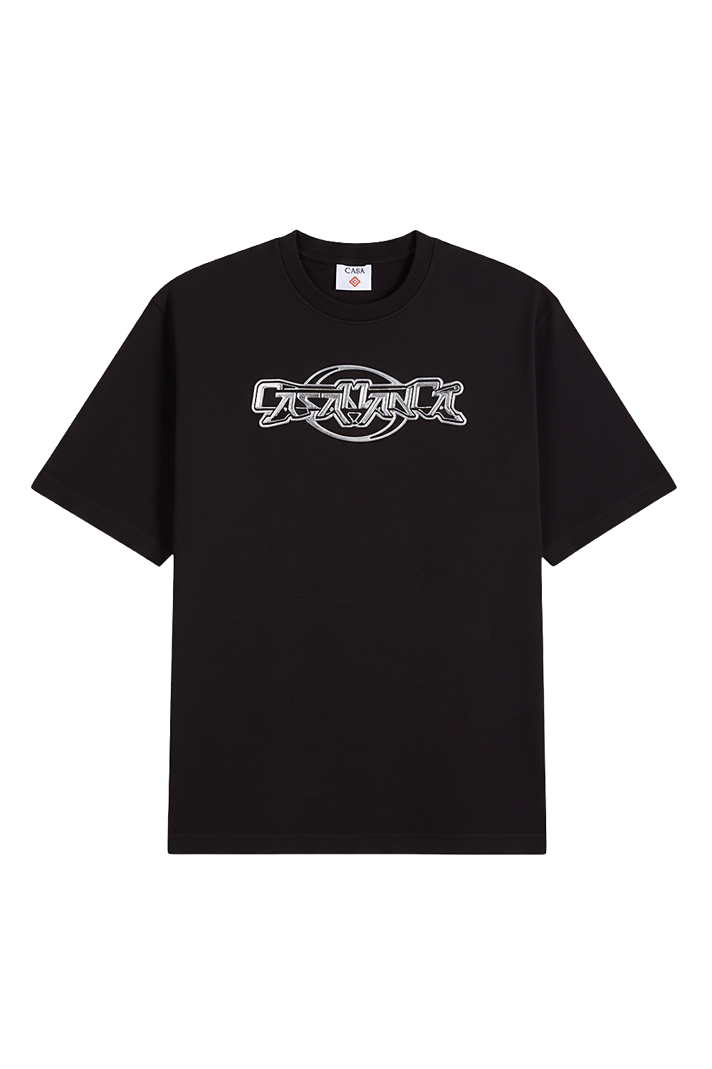 תמונה קידמית של חולצת טי אוברסייז