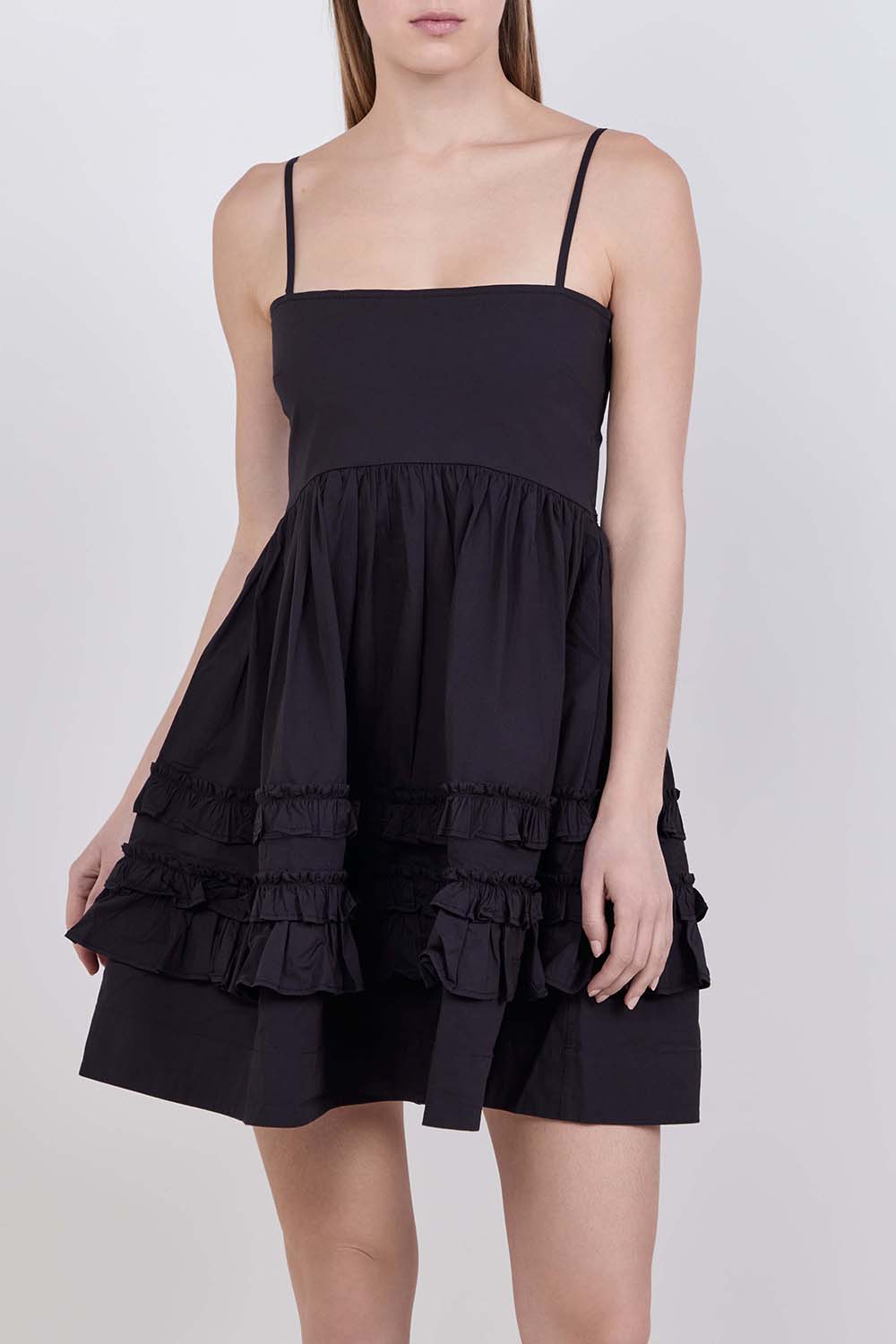 תמונת דוגמן קידמית של שמלת מיני