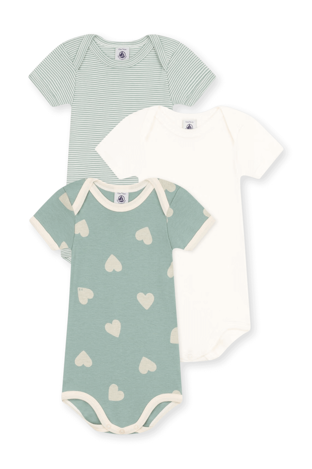 תמונה קידמית של מארז שלושה בגדי גוף- גילאי 3-36 חודשים