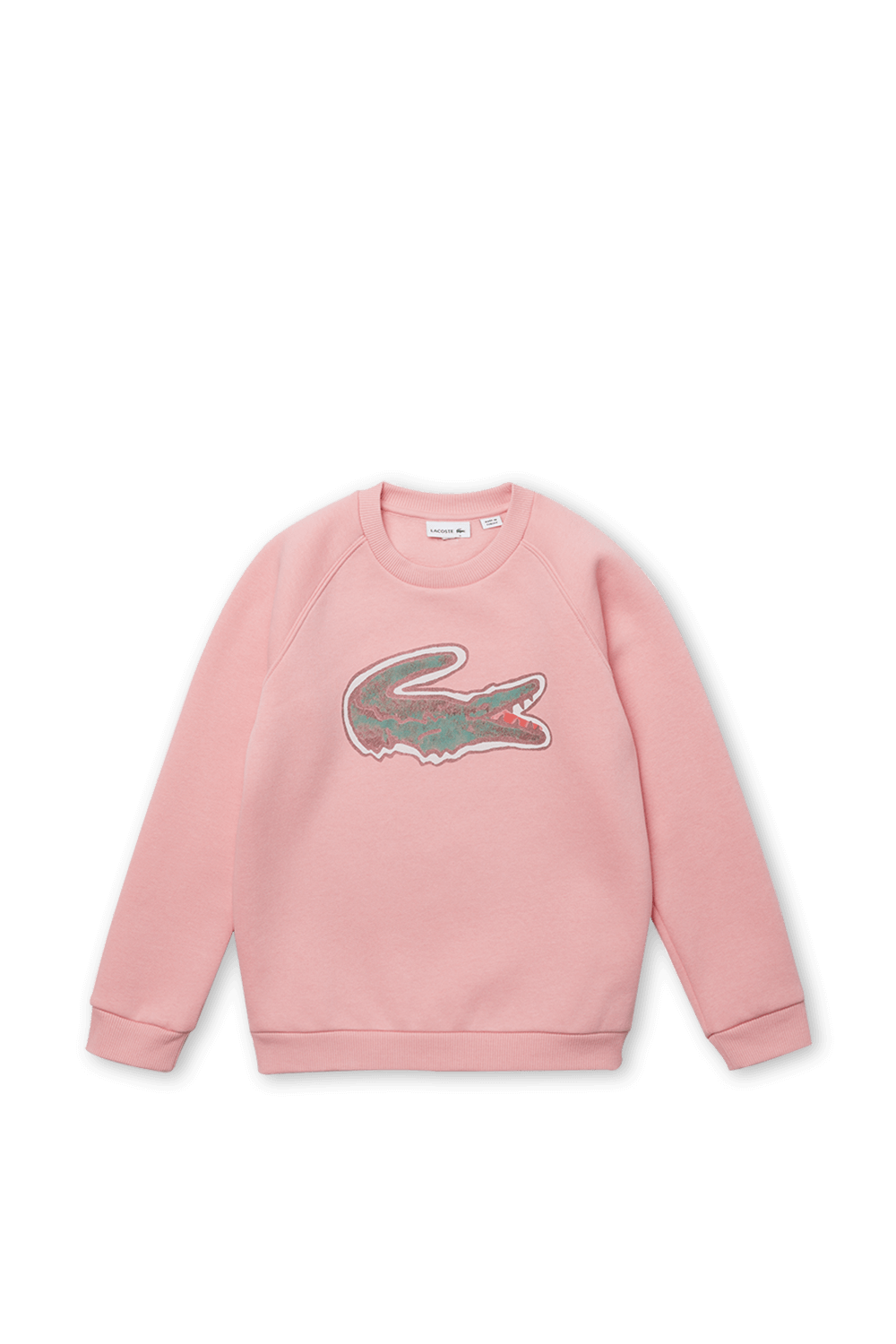 תמונה קידמית של גילאי 2-8 סווטשרט לוגו גדול בוורוד