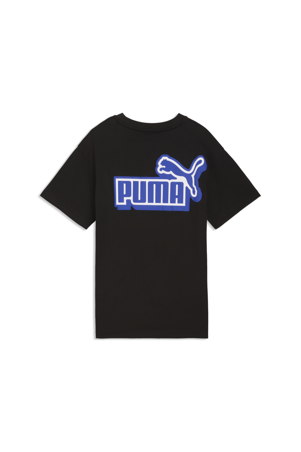 תמונה אחורית של חולצת טי בגזרה משוחררת