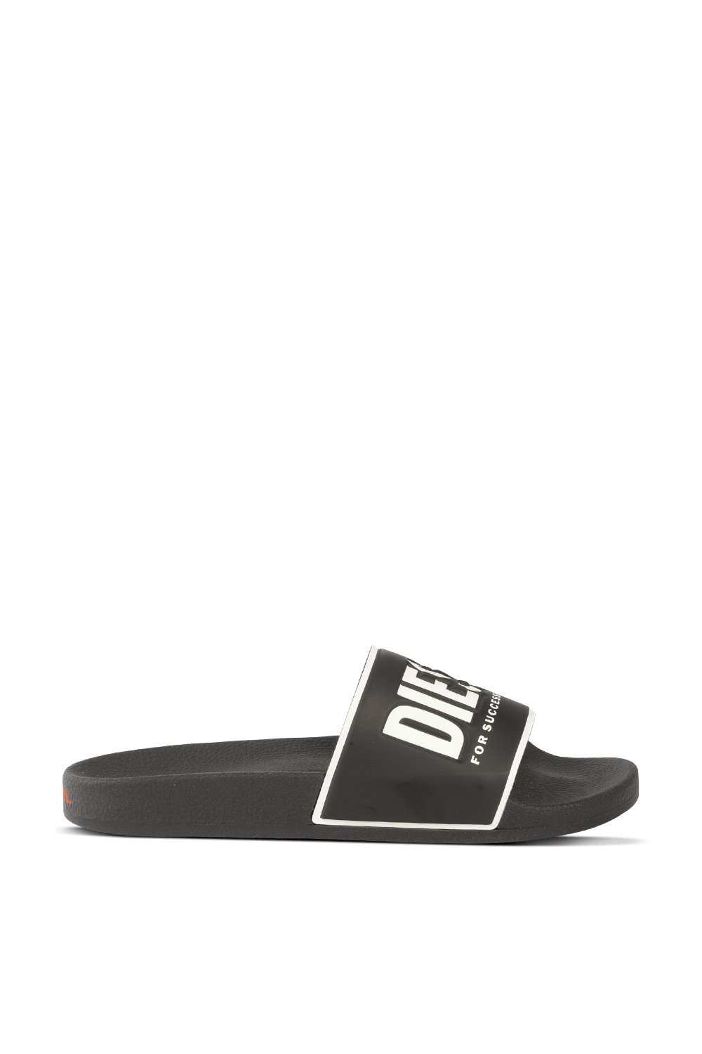 תמונה קידמית של Diesel Logo Sliders in Black