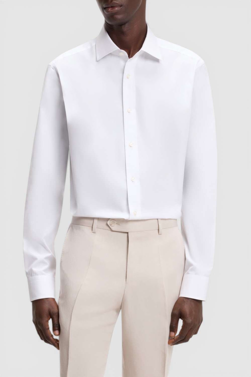 תמונת דוגמן קידמית של חולצה מכופתרת בוס X דיוויד באקהם