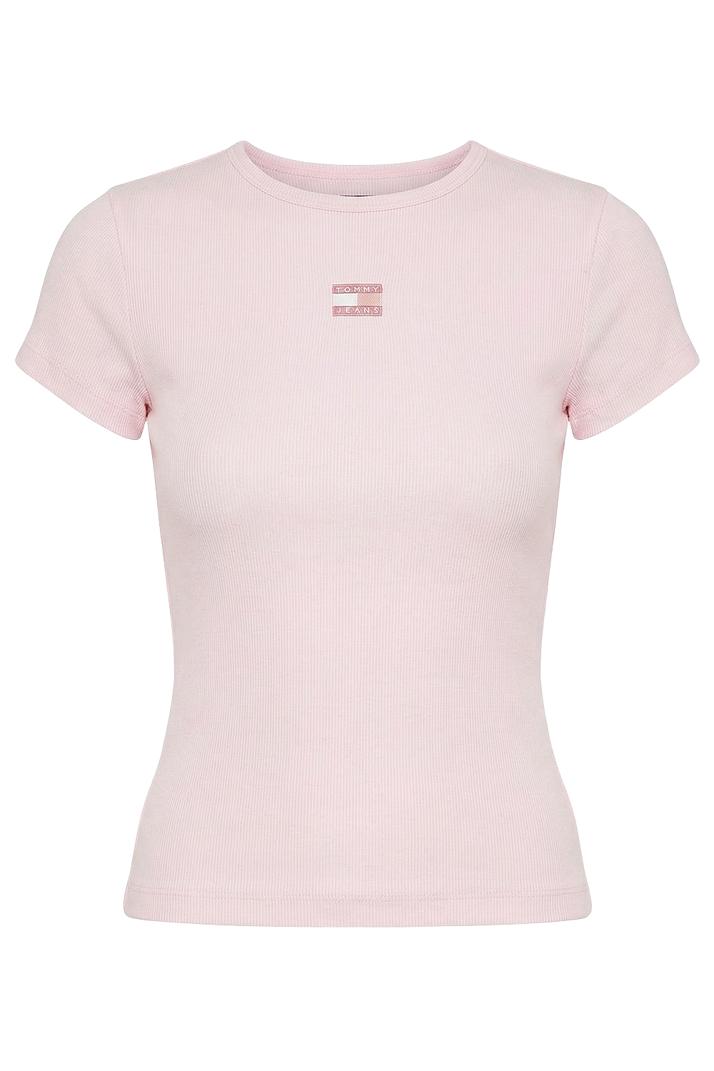 תמונה קידמית של חולצת טי ריב סלים פיט