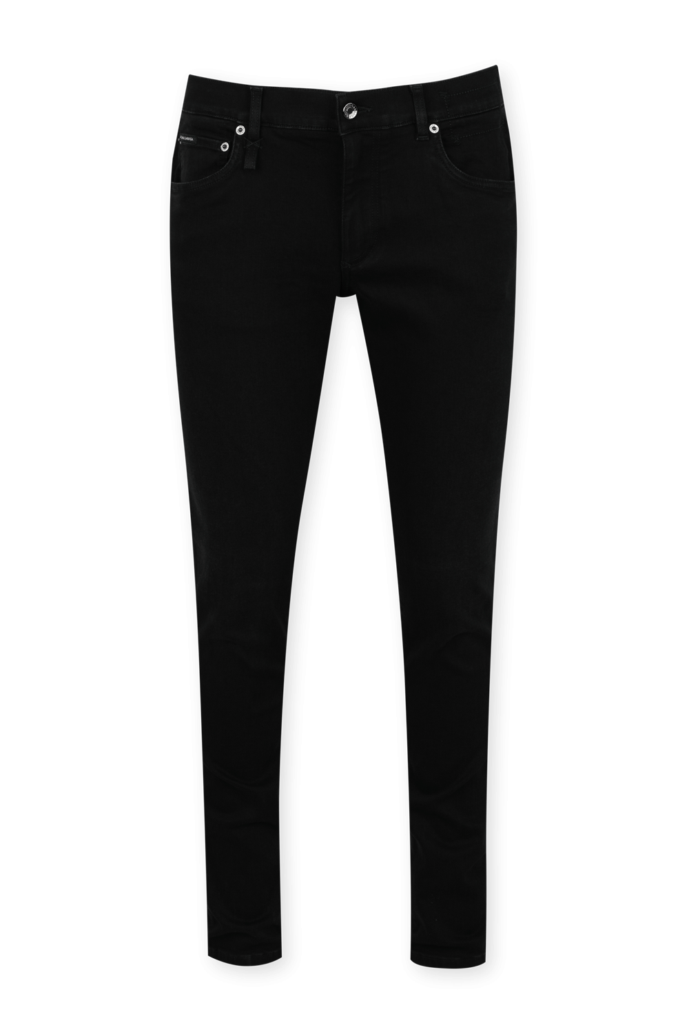 Mid Rise Slim Fit Jeans in Black DOLCE & GABBANA