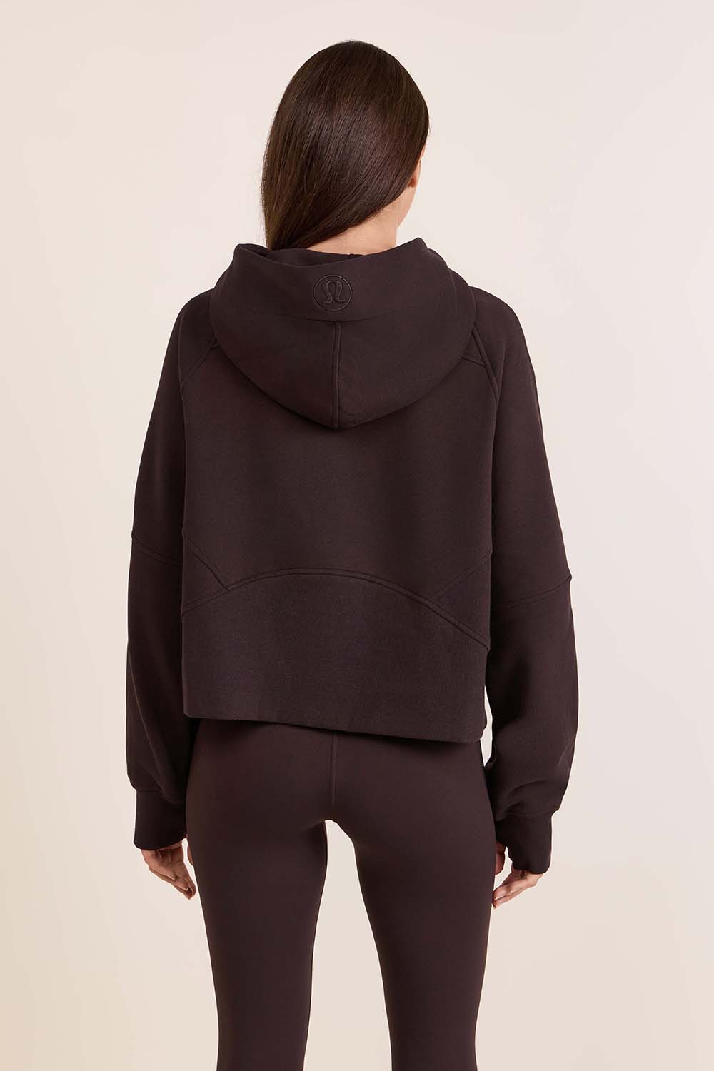 תמונת דוגמן אחורית של Scuba Oversized Full-Zip Hoodie