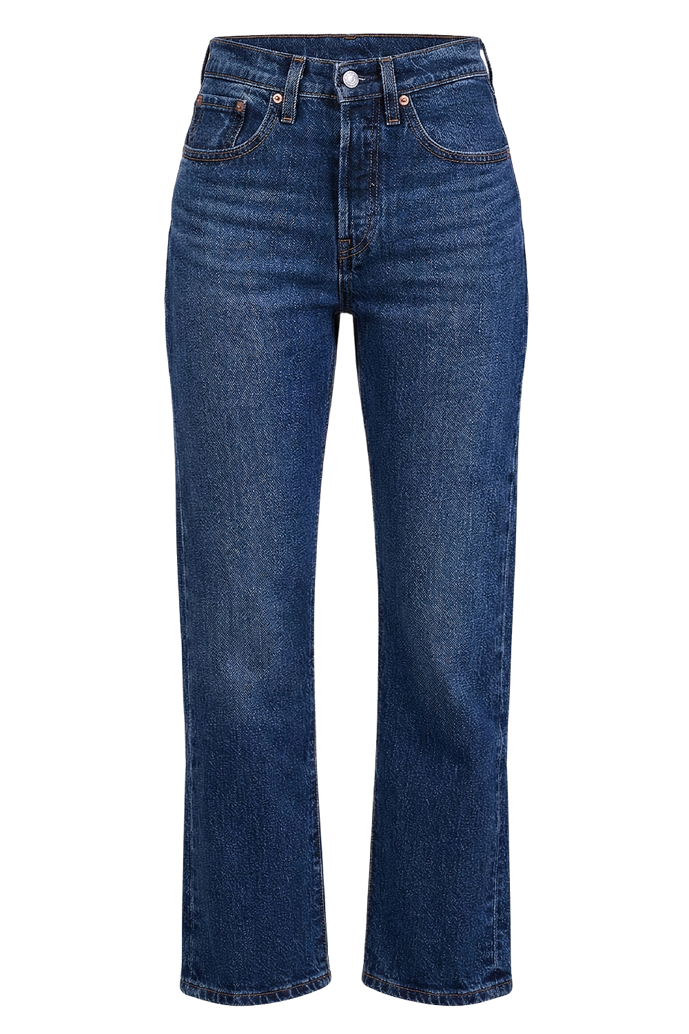 תמונה קידמית של מכנסי ג'ינס 501 בגזרה ישרה