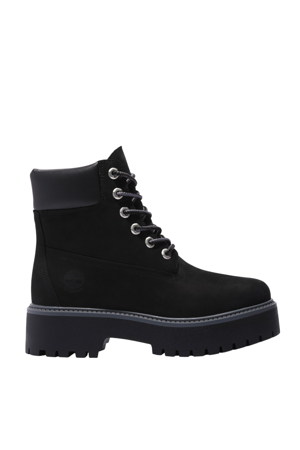 תמונה קידמית של מגפי פלטפורמה