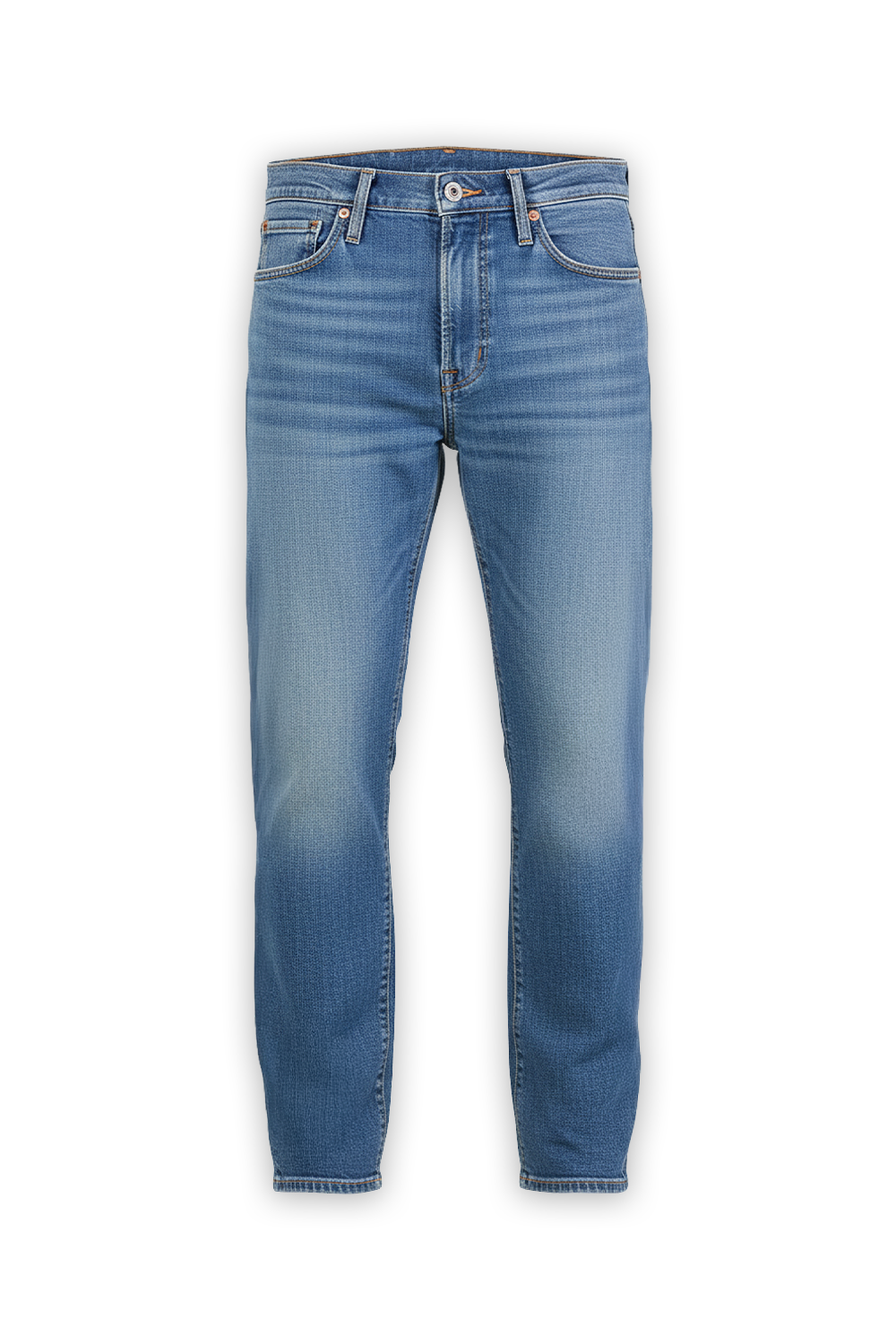 תמונה קידמית של מכנסי ג'ינס 501 בגזרה ישרה