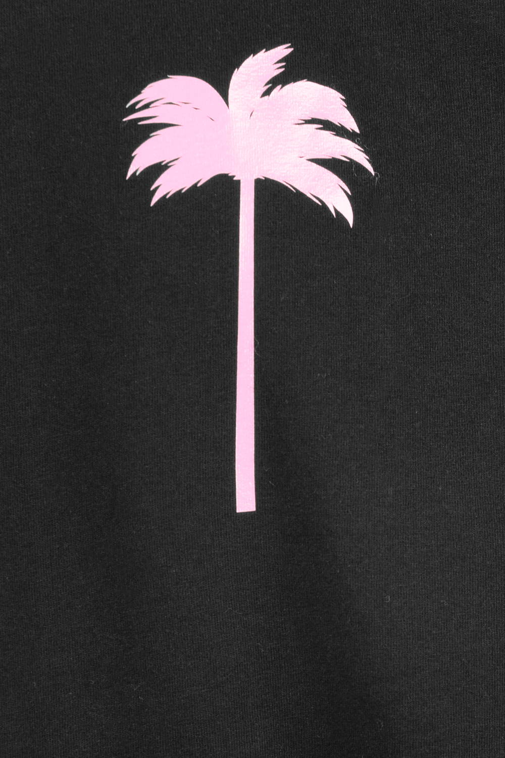 תמונה אחורית של Palm Tree Tee in Black