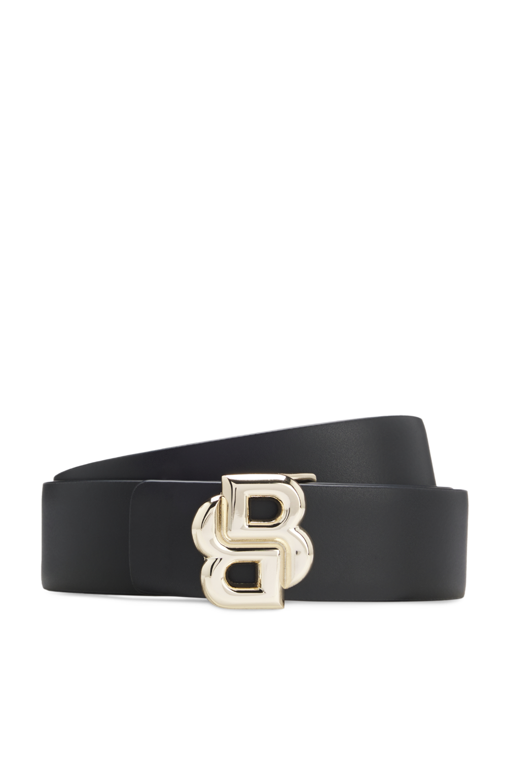 תמונה קידמית של חגורת עור