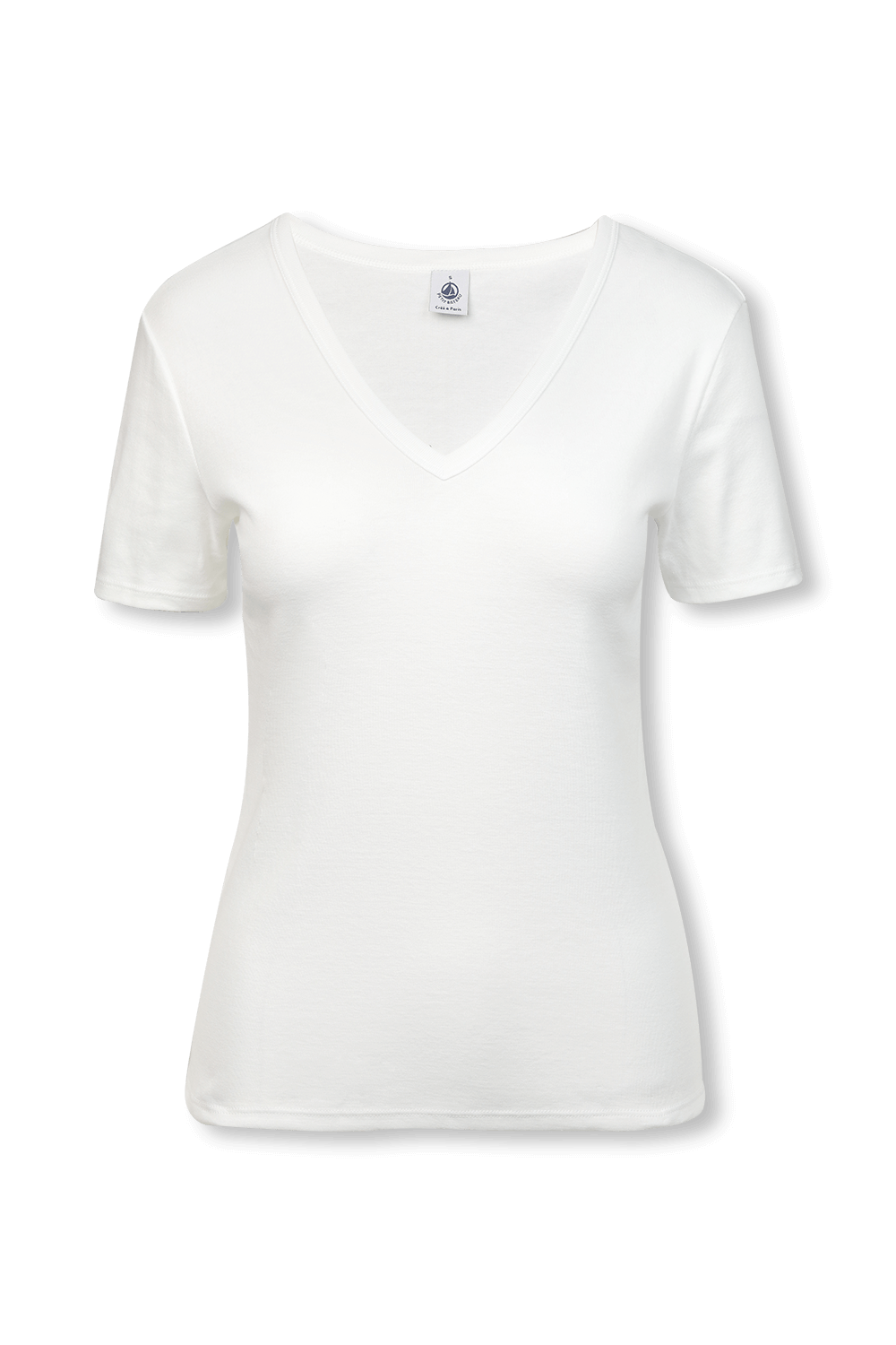 תמונה קידמית של Basic T-Shirt in White