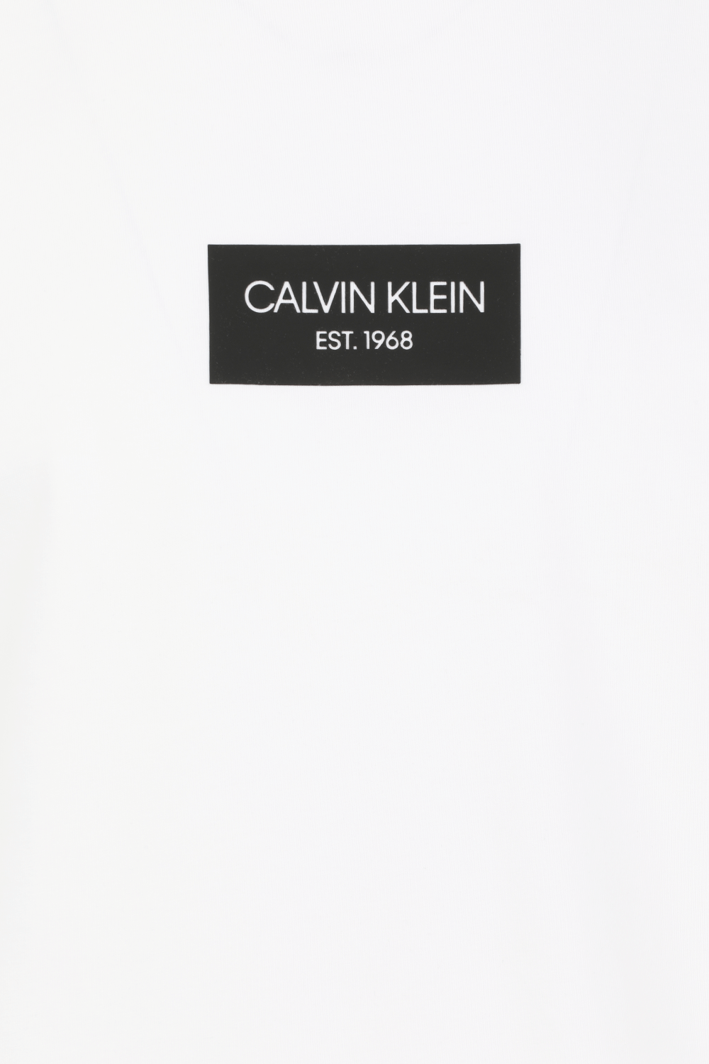 Slim Fit T-Shirt in White CALVIN KLEIN