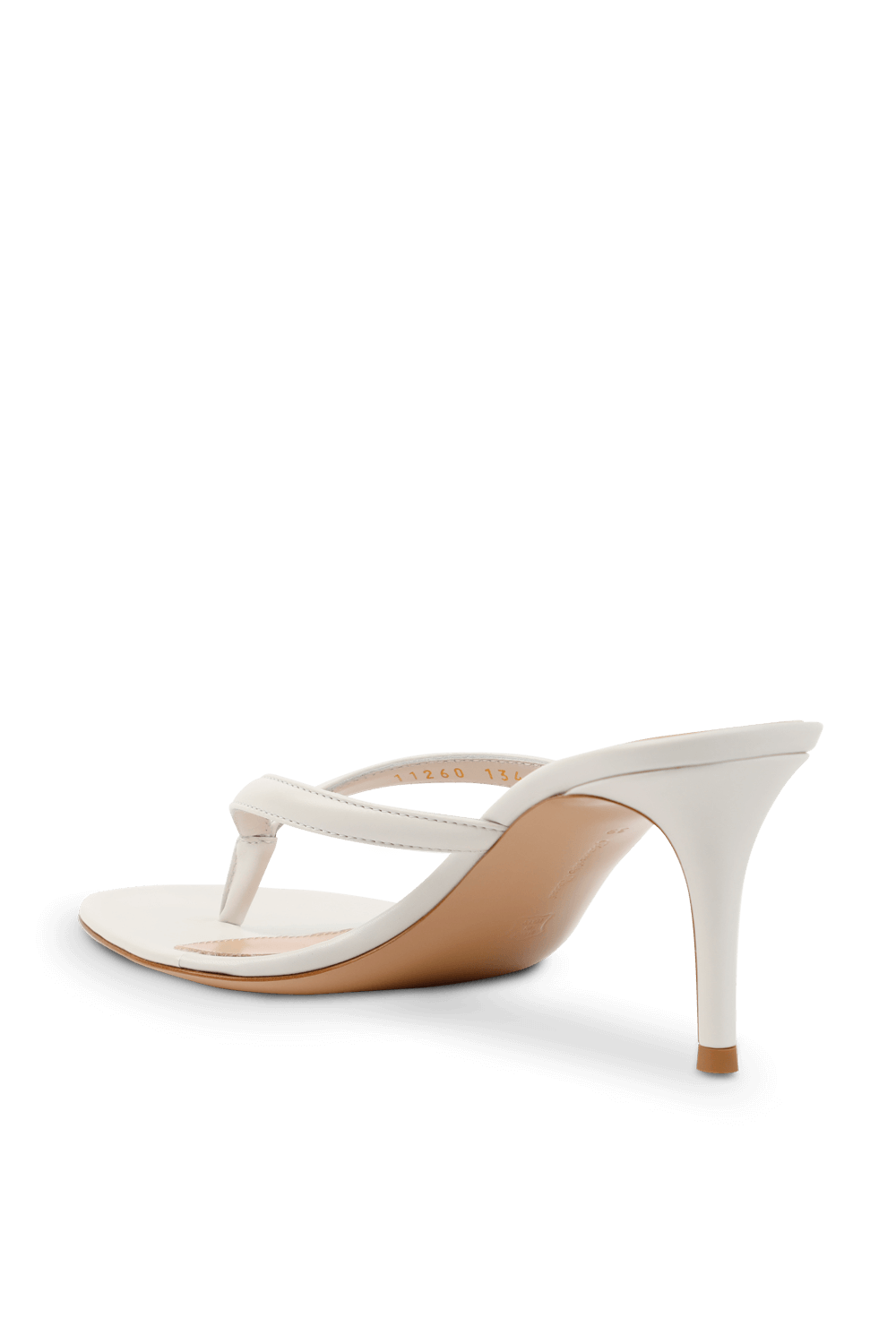Calypso Heels in White GIANVITO ROSSI